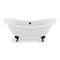 Anzzi 69.68 L, 29.13 W, White, Acrylic, Center FT-AZ132MB - alternate 1
